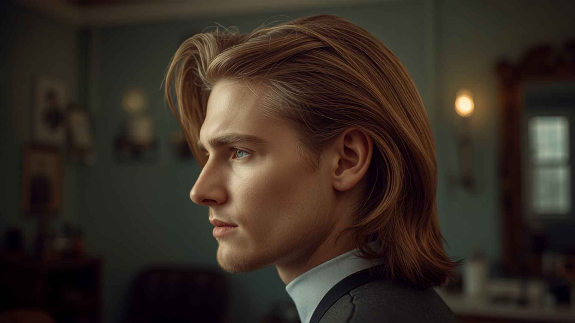 Low Taper Fade Long Hair