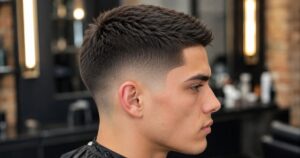 Low Taper Fade Short Hair
