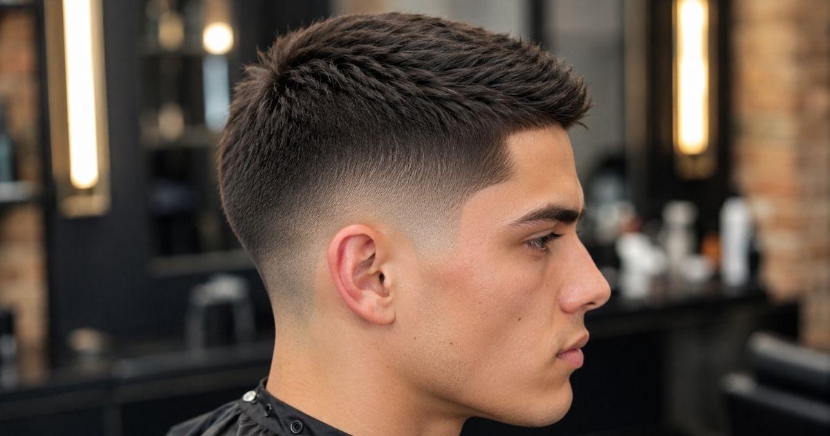 Low Taper Fade Short Hair