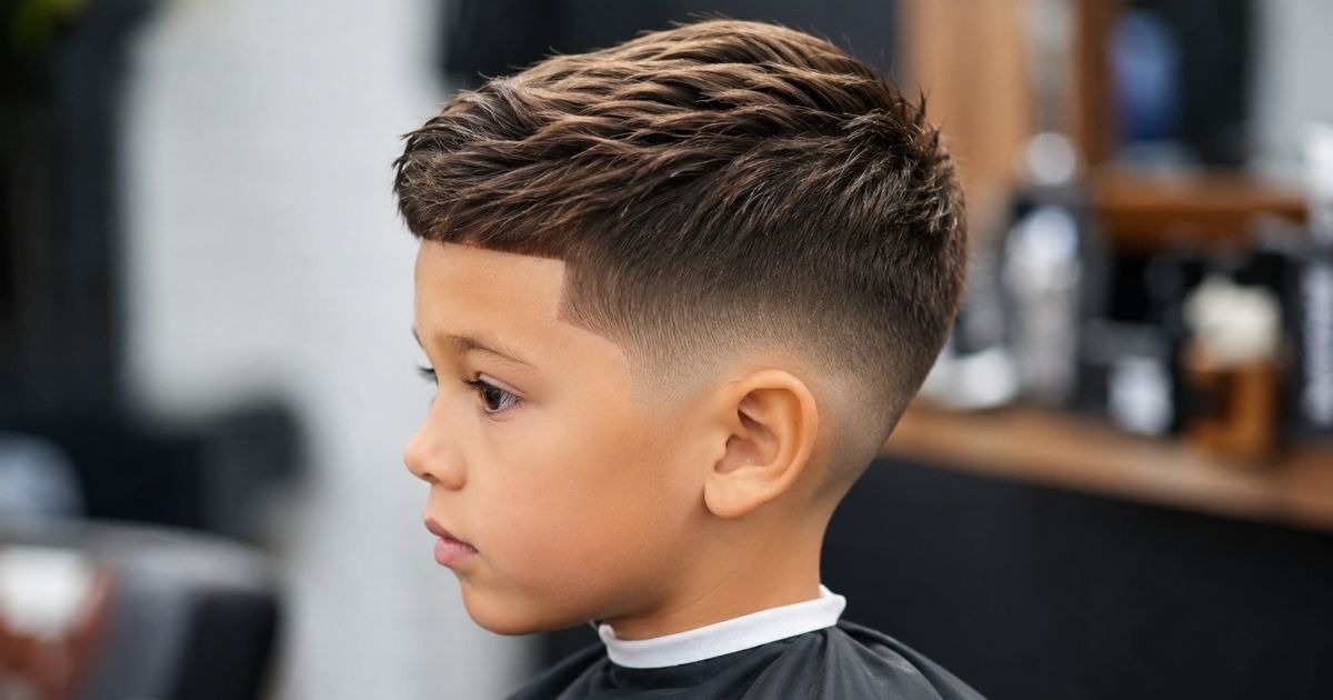 Low Taper Fade for Kids