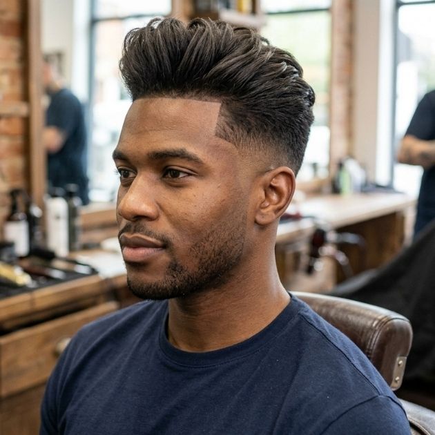 Low Taper Fade with Quiff