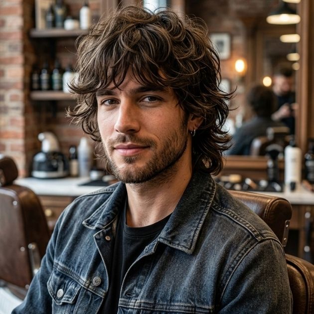 Medium Length Wolf Cut
