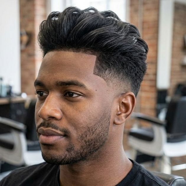 Mid Taper Fade Blowout