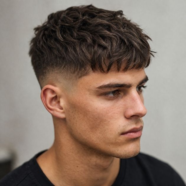 Textured Crop Haircut