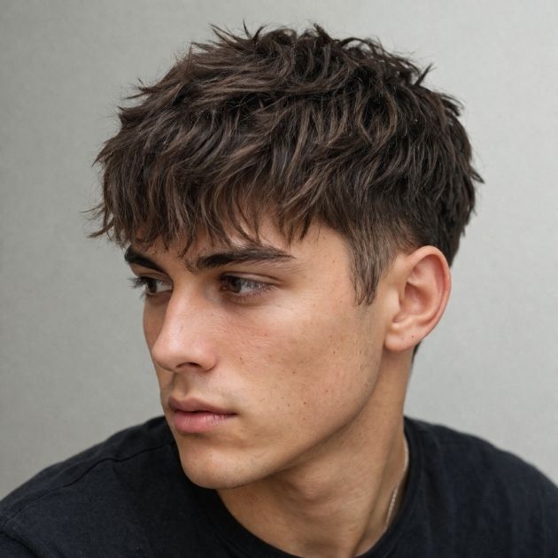 Textured Fringe Haircut