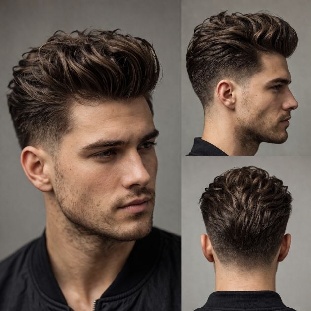 Textured Pompadour