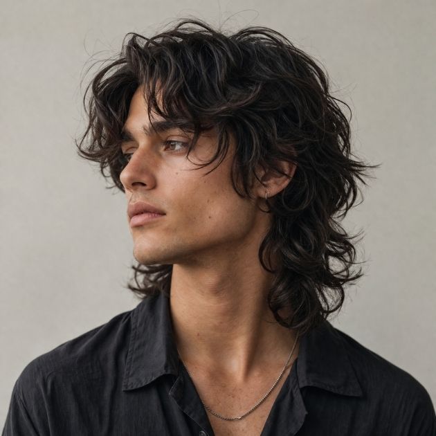 Wavy Wolf Cut