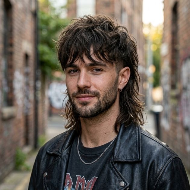 Wolf Cut Mullet