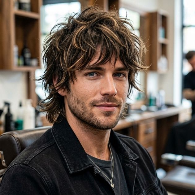 Wolf Cut with Highlights