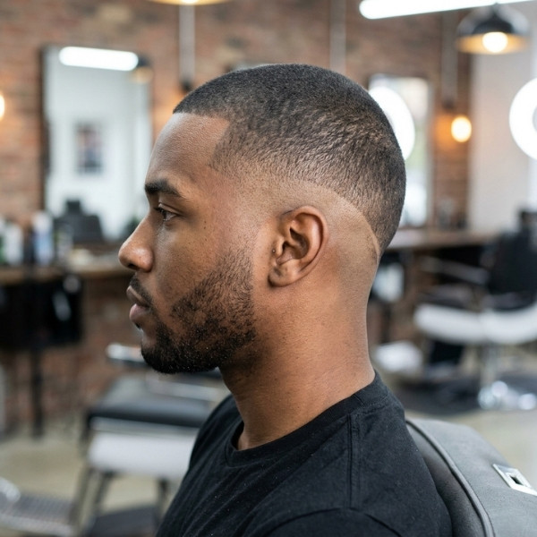 Burst Fade Buzz Cut