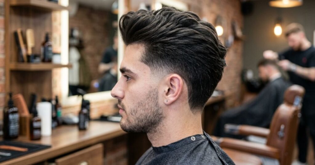Burst Fade Quiff