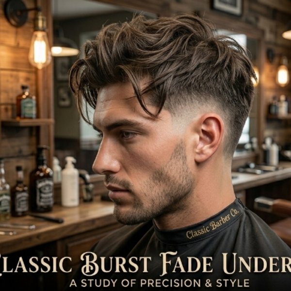 Classic Burst Fade Undercut