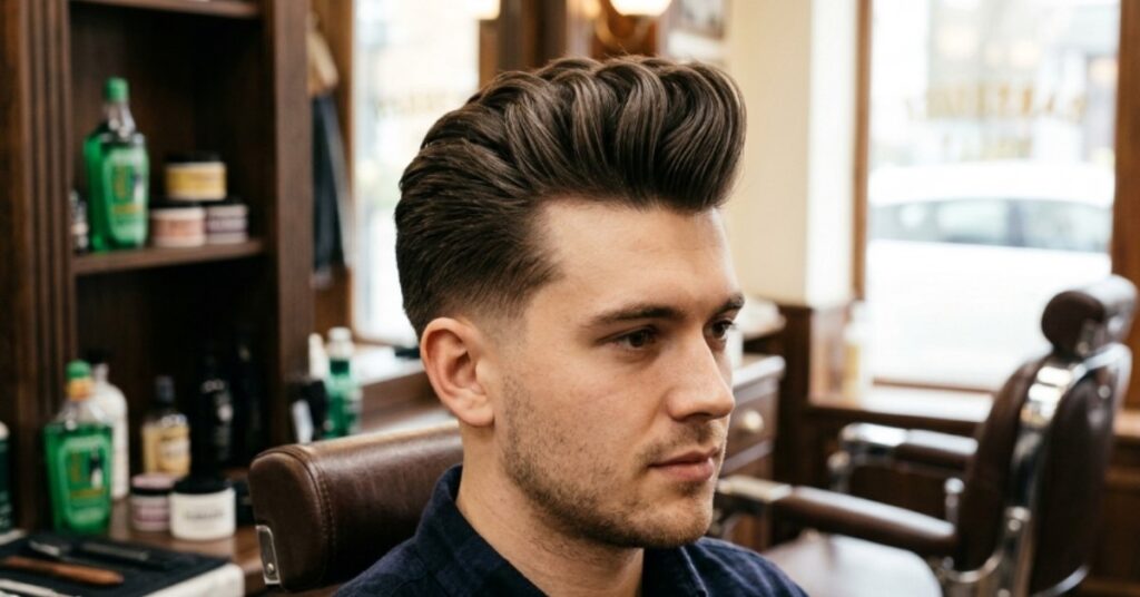 Classic Quiff Haircut