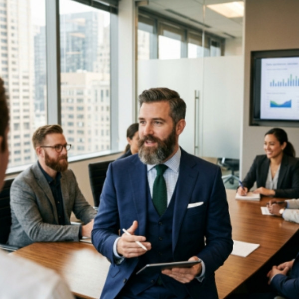 Corporate full beard: un ritorno in grande stile