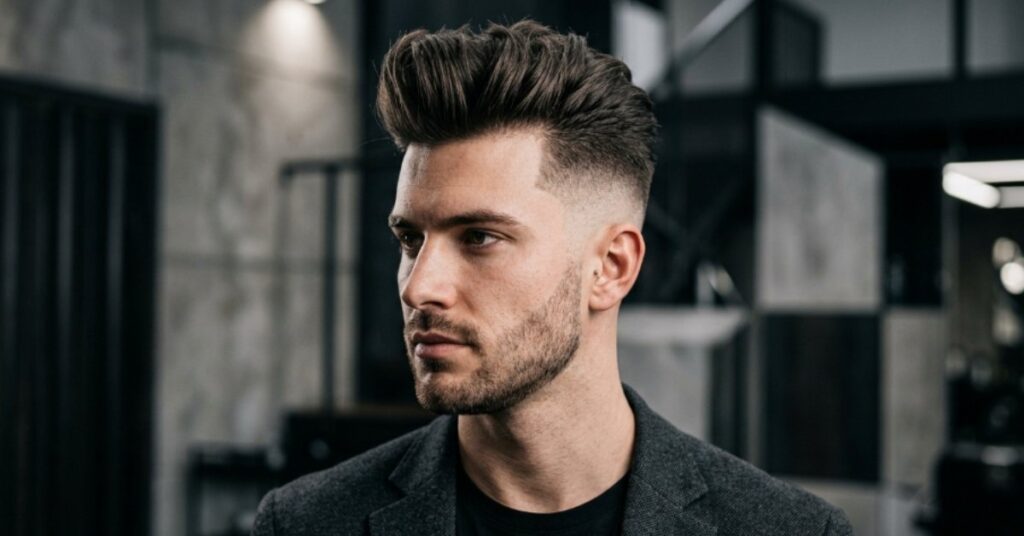 High Fade Quiff