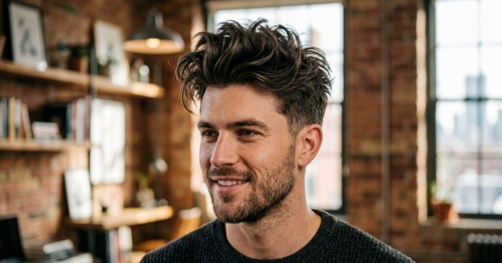  Messy Quiff Haircut