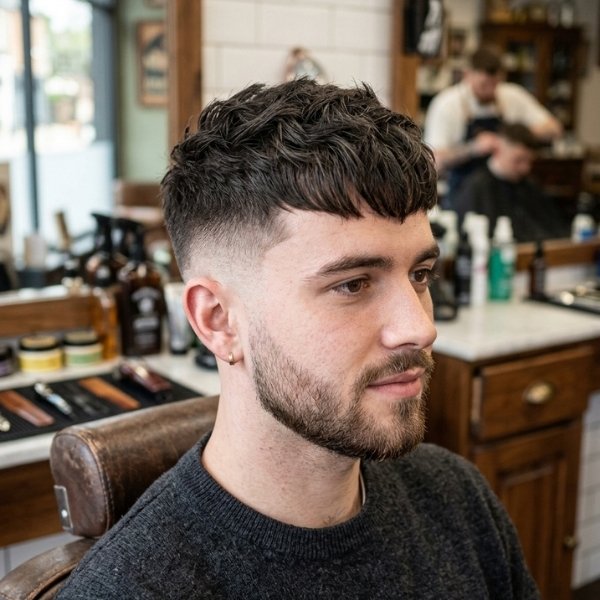 Mid Fade French Crop