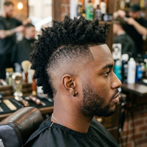 Mid Fade Mohawk