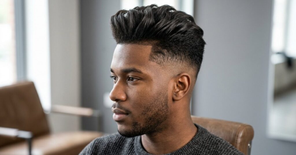 Mid Fade Quiff