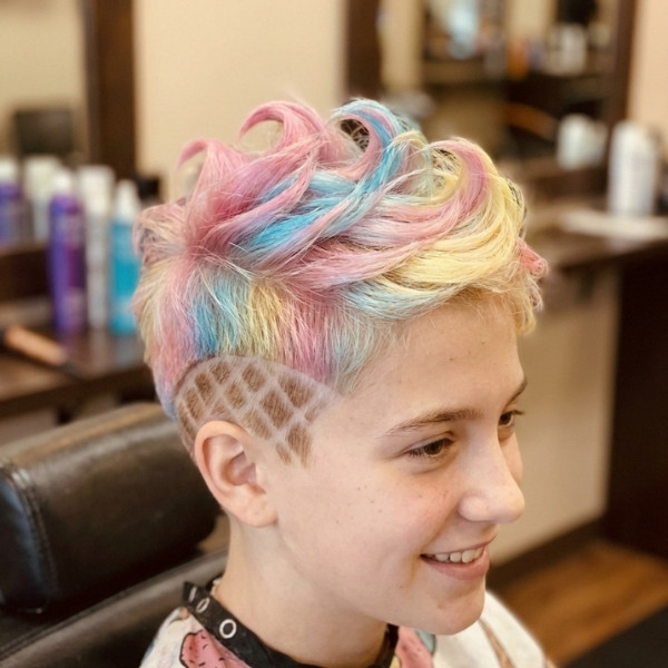 Short Ice Cream Haircut