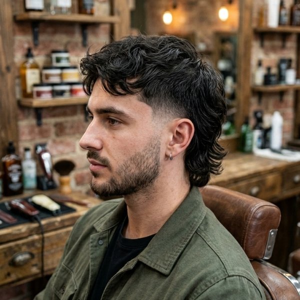 Short Low Taper Mullet