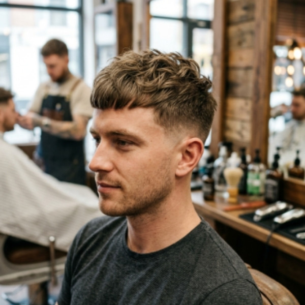 Short Textured French Crop with Mid Taper
