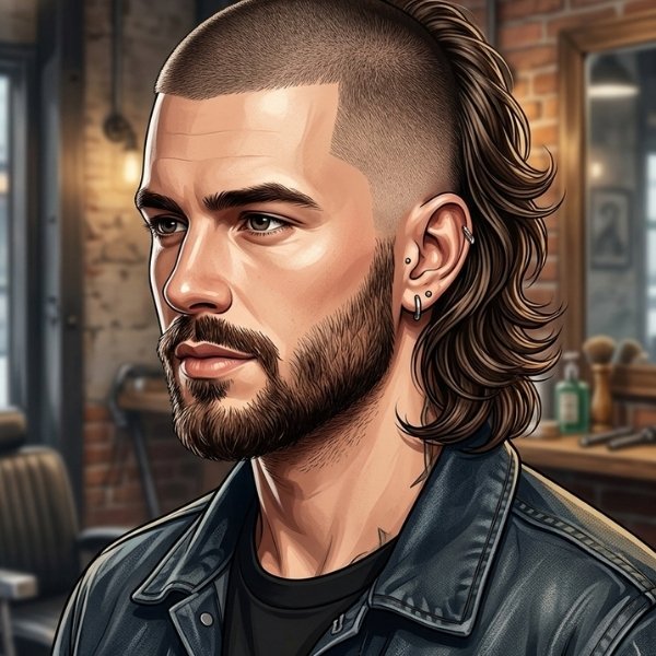 Skullet Fade