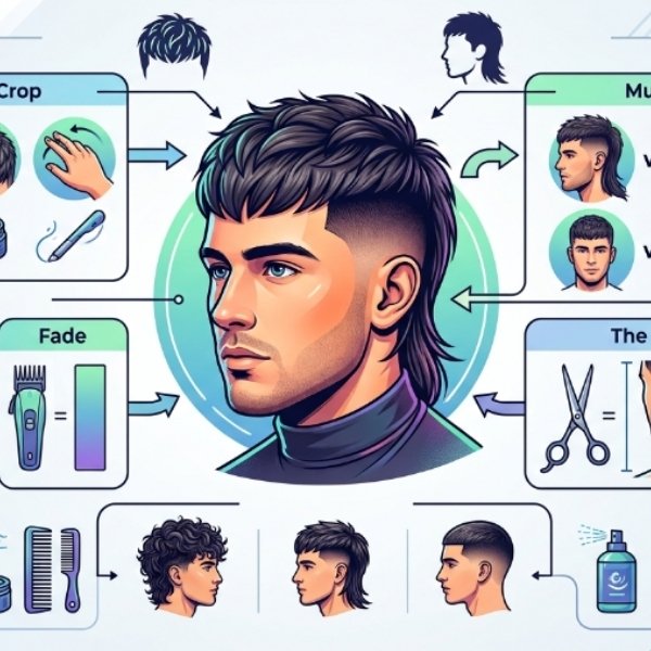 What Is a French Crop Mullet?