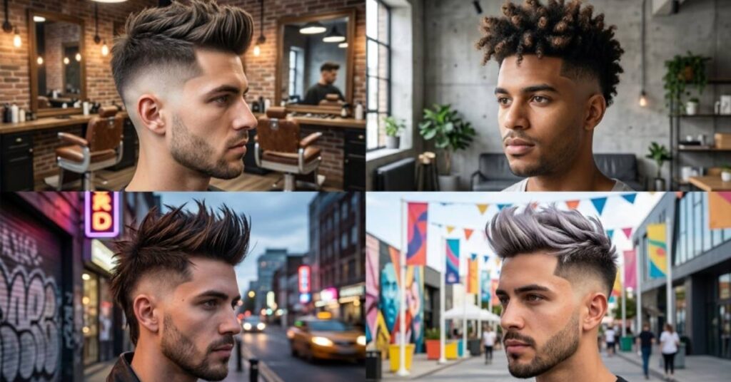 burst fade mohawk