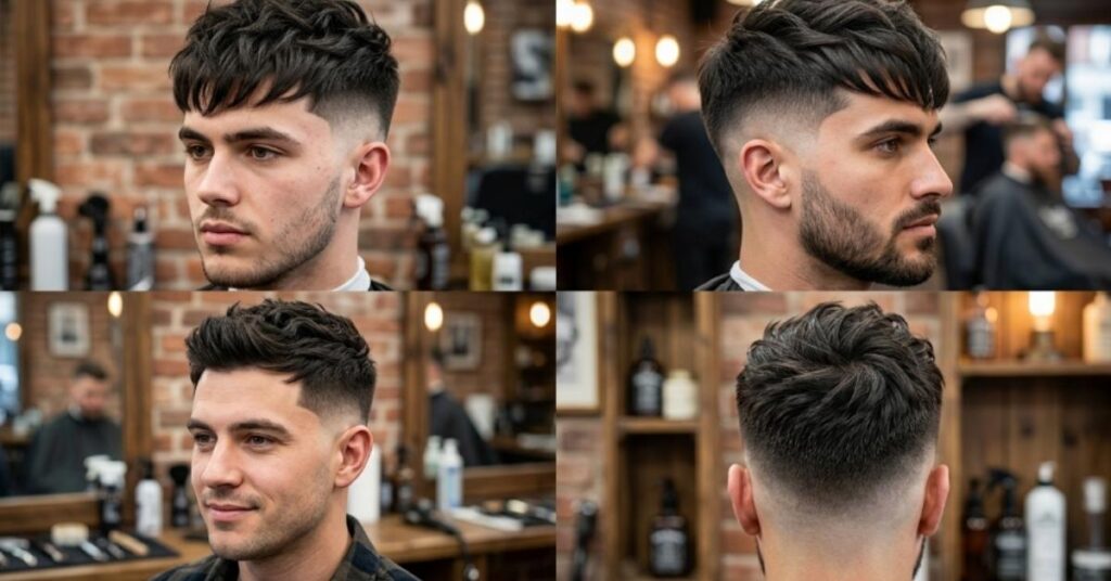 french crop mid fade