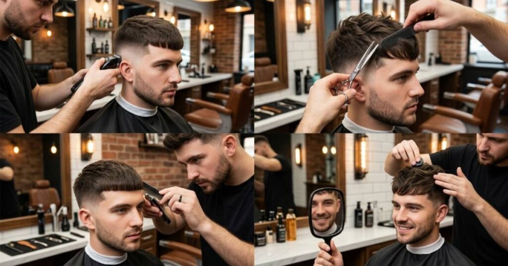 gunting rambut french crop