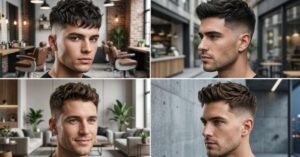 Crew Cut - Style Guide For The Best Summer Haircut In Dubai Dubai summers are brutal, and the last thing you want is hair sticking to your forehead by 9 a.m. That is exactly why the crew cut has become one of the most requested men's haircuts across Dubai salons this year. It is short enough to beat the heat, structured enough to look intentional, and low maintenance enough that you are not touching up your hair every time you step outside. If you have been searching for a haircut that works in the boardroom, at the beach, and everywhere in between, this guide breaks down everything you need to know: what a crew cut actually is, the top looks trending for men in 2024, how to attempt one at home, and the styling habits that keep it sharp all season long. What is a Crew Cut? A crew cut is a short men's hairstyle with closely clipped sides and back, paired with slightly longer hair on top. The top section typically graduates in length, shorter near the crown and a little longer toward the front hairline, which creates a clean, structured silhouette. The style dates back to Ivy League rowing crews in the early 1900s, which is where it gets its name, and later became a staple in military grooming because it is practical, neat, and quick to maintain. Today it has moved well beyond the barracks and the campus. You will find it on athletes, executives, students, and anyone who wants a sharp look without spending twenty minutes on styling every morning. Crew cut vs buzz cut, what's the difference? People often confuse the two, but they are not the same haircut: A buzz cut is clipped to one uniform length across the entire head, usually with a single guard. A crew cut keeps the sides and back short while leaving noticeably more length on top, giving it shape and styling flexibility that a buzz cut simply does not offer. If you want the absolute lowest maintenance option, a buzz cut wins. If you want a haircut that still lets you comb, texture, or add a bit of height on top, the crew cut is the better choice. Why the Crew Cut Works So Well for Dubai's Summer Heat Humidity and hair do not mix well, and Dubai's summer months push both temperature and humidity to extremes. A crew cut solves this in a few practical ways: Less hair, less sweat. Short sides and back mean less trapped heat around your neck and ears. Minimal product needed. Unlike longer styles that rely on gel or wax to hold shape in humidity, a crew cut looks neat with little to no product. Quick recovery after a swim or workout. Whether you are at the beach, the gym, or courtside, the hair dries fast and falls back into place on its own. Fewer salon visits. Because the cut is already short, regrowth is far less noticeable, so you can stretch the gap between trims. For anyone juggling a packed summer schedule of pool days, weddings, and outdoor events, that combination of comfort and polish is hard to beat. Best Crew Cut Haircut Looks for Men 2024 Not every crew cut looks the same. Here are the variations men in Dubai are asking their barbers for right now. Classic Crew Cut The original version: uniformly short sides with a slightly longer top. Easy to grow out, easy to maintain, and it suits nearly every hair type. Textured Crew Cut Extra layering and texture on top create the illusion of volume. This version is more versatile for styling, from a slightly messy finish to a polished, combed look, and it suits men who want a more contemporary feel. Military Crew Cut A tighter, more disciplined take where the sides and back are cut noticeably shorter than the top. It gives a sharp, refined finish that works especially well for formal or corporate settings. Long Crew Cut Keeps the tapered sides of a traditional crew cut but leaves more length on top for extra styling flexibility. A good middle ground for men who are not ready to go ultra short. Crew Cut with a Fade Blending a low, mid, or skin fade into the sides adds a modern, sharper edge to the classic shape. This is currently one of the most requested combinations because it works for both casual and formal occasions. Ivy League Crew Cut A refined version with enough length on top to create a side part. It leans more formal and pairs well with beard styling for a put-together, professional look. Choosing between them mostly comes down to face shape and lifestyle rather than trend alone. A quick face shape guide: Round face: Add more height on top to elongate the face and avoid extra width on the sides. Square face: Softer edges or a light taper help balance a strong jawline. Oval face: Almost any crew cut variation suits you, since this shape is naturally balanced. Long face: Keep the top shorter so you are not adding extra vertical length. Heart-shaped face: A tapered crew cut with a bit of texture on top softens a wider forehead. How to Do a Crew Cut at Home? A barber will always give you the most precise finish, but if you want to maintain your crew cut between salon visits, here is a safe, step-by-step approach. What you will need: Quality hair clippers with multiple guard sizes (roughly #1 to #4) Sharp hairdressing scissors for the top A fine-tooth comb A handheld mirror plus a large wall mirror A cape or old towel Step 1: Start with clean, dry hair. Wet hair stretches and hides your true length, so you risk cutting far shorter than intended. Wash, dry, and comb your hair in its natural direction of growth before you begin. Step 2: Section the hair. Use a comb to create a rough horseshoe-shaped part, starting at each temple and curving back toward the crown. This separates the top section you want to keep longer from the sides and back you are about to clip short. Step 3: Attach the right guard and start with the sides and back. Begin conservative. A #3 or #4 guard is a safer starting point than going straight to a #1. Starting at the neckline, move the clippers upward in slow, overlapping passes against the direction of hair growth. Use a slight rocking motion as you reach the curve of the head so you do not accidentally clip into the top section. Step 4: Check symmetry as you go. Use one side as your reference point for the other. For the back of your head, hold the handheld mirror up so you can see the reflection in the wall mirror, and work slowly. Step 5: Blend the transition. If you want a soft taper rather than a hard line where the short sides meet the longer top, switch to a slightly longer guard and go over the blend zone in light, upward flicks. Step 6: Trim the top with scissors. Comb the top hair upward and snip small sections at a time to your desired length, typically 1 to 2 inches for a classic crew cut. Always cut less than you think you need. You can go back and trim more, but you cannot glue hair back on. Step 7: Clean up the hairline and edges. Switch to a smaller trimmer to define the neckline and around the ears for a crisp, finished look. A few honest tips: good lighting makes a bigger difference than people expect, and if this is your first attempt, it is worth practicing patience over speed. Start longer than you think you want, since you can always go back for a second pass. Crew Cut Haircuts and Styling Tips Getting the cut right is only half the job. Styling is what separates a crew cut that looks sharp from one that just looks short. Match the product to your hair type: Straight hair: A small amount of clay or matte pomade adds definition and prevents the top from looking flat. Wavy or curly hair: A light styling cream or wax controls movement without stiffening the strands or looking greasy. Fine hair: A texturizing spray or sea salt spray adds grip and volume without weighing the hair down. How to style it in under two minutes: Apply a coin-sized amount of product to towel-dried or fully dry hair. Rub it evenly between your palms before applying, so it distributes instead of clumping in one spot. Work it through the top section using your fingers, pushing hair slightly upward or forward depending on the look you want. Use a comb only if you want a sharper, more polished finish; fingers alone give a more natural, textured result. Smooth the sides down lightly if needed, though short sides usually need little to no product. Maintenance schedule: Most men get a crew cut trimmed every two to four weeks. Because the sides are already short, regrowth there is barely noticeable, but the top can start to lose its shape faster, especially in humid weather, so a quick sides-only touch-up between full cuts is a smart option if you want the style to stay sharp. A few habits worth building: Wash with a gentle, sulfate-free shampoo two to three times a week; over-washing short hair can dry out the scalp. Keep a small amount of scalp moisturizer or oil on hand if Dubai's dry, air-conditioned indoor air starts to irritate your skin. Book your barber appointment slightly before the hair "grows out of shape" rather than after, since crew cuts look their sharpest with regular upkeep. Frequently Asked Questions Is a crew cut good for the Dubai summer? Yes. Its short sides and back reduce heat and sweat, dry quickly after swimming or workouts, and need very little product to look neat in humidity. How often should I get a crew cut trimmed? Most men trim it every two to four weeks, though a quick sides-only touch-up in between full cuts helps maintain the shape. What guard size is used for a crew cut? Sides and back are usually clipped with a #2 to #4 guard, while the top is left longer and finished with scissors, roughly 1 to 2 inches. Does a crew cut suit all face shapes? Yes, with small adjustments. Round faces benefit from more height on top, square faces from softer edges, and long faces from keeping the top shorter. Can I do a crew cut on myself at home? Basic maintenance and touch-ups are doable with clippers and patience, but for the cleanest lines and blending, a professional barber will always give a more precise finish. What's the difference between a crew cut and a buzz cut? A buzz cut is one uniform length all over, while a crew cut keeps more length on top for shape and styling flexibility. Final Thoughts The crew cut has stayed relevant for over a century for one simple reason: it works. It is practical enough for Dubai's heat, sharp enough for the office, and flexible enough to be styled a dozen different ways depending on your mood or occasion. Whether you go classic, textured, faded, or military, the key is choosing the variation that fits your face shape, hair type, and lifestyle, and keeping up with regular trims so it never loses its shape. If you are new to the style, book a session with a barber who can walk you through the right guard sizes and taper for your hair, then use the styling habits above to keep it looking fresh between visits.