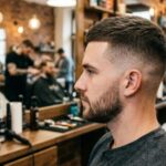 crew cut with low fade